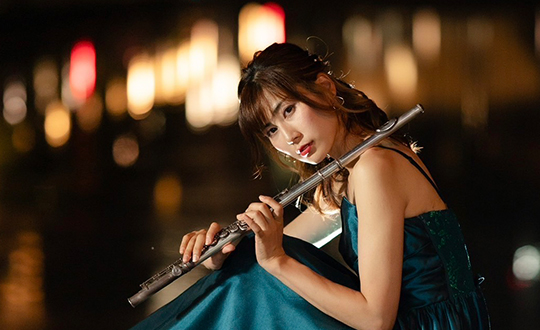 フルート奏者 益子 友里（ますこ ゆり）